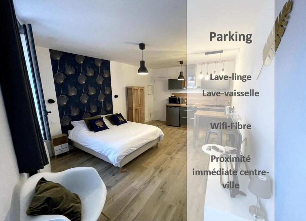 Alp Chartres - Cosy Studio Au Coeur De Chartres Avec Parking Eksteriør billede